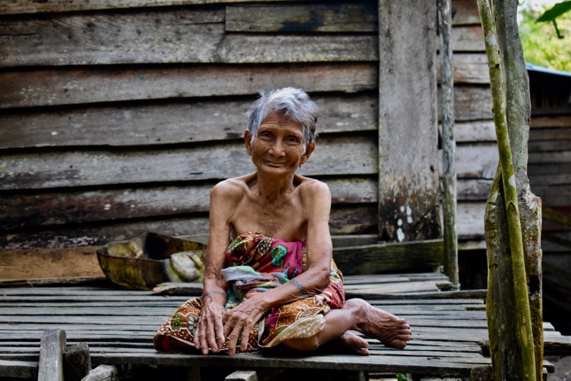 iban longhouse borneo